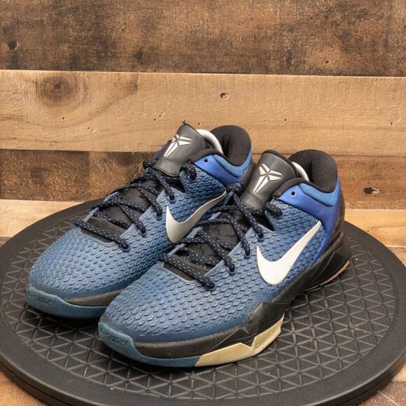 NIKE ZOOM KOBE 7 SYSTEM TB GAME ROYAL MENS ATHLETIC SHOES LOW SZ 8.5 517359-400 - Picture 1 of 9